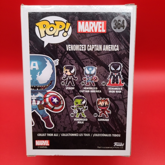 🌟 Funko POP! Venomized Captain America - Picture 3 of 4